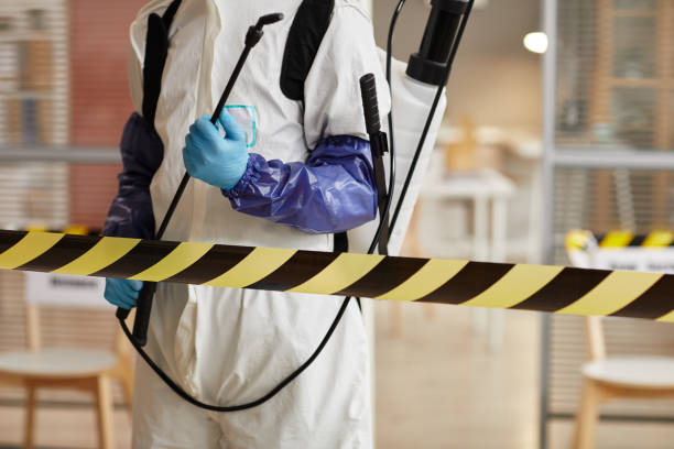 Professional Odor Removal technician working in Oxford, NJ